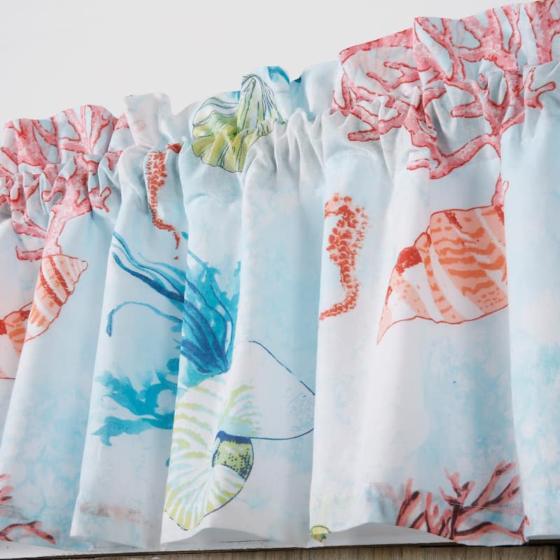 Barefoot Bungalow Sarasota Coastal Window Valance