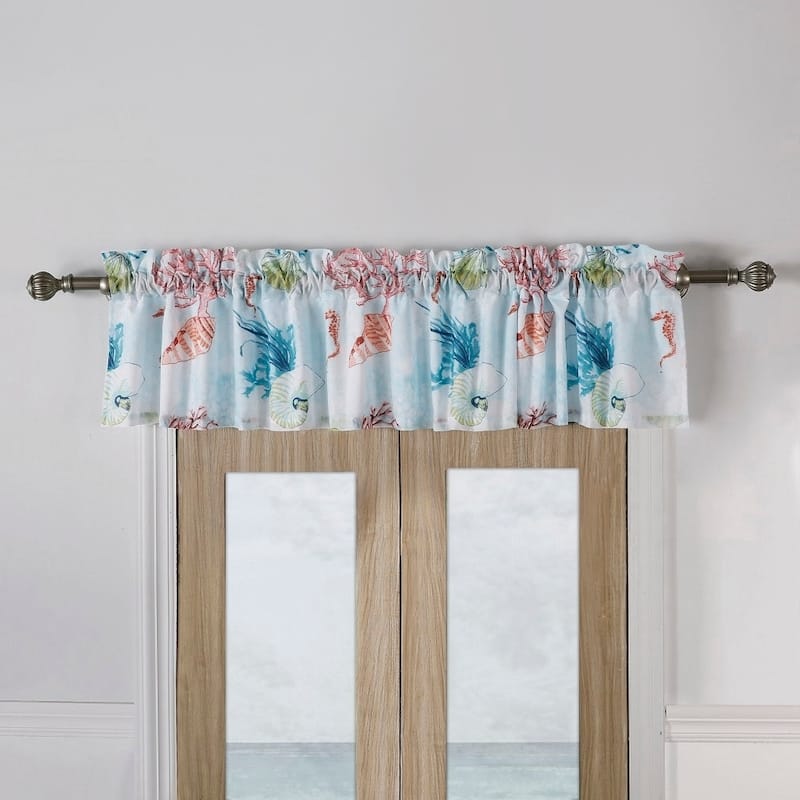 Barefoot Bungalow Sarasota Coastal Window Valance