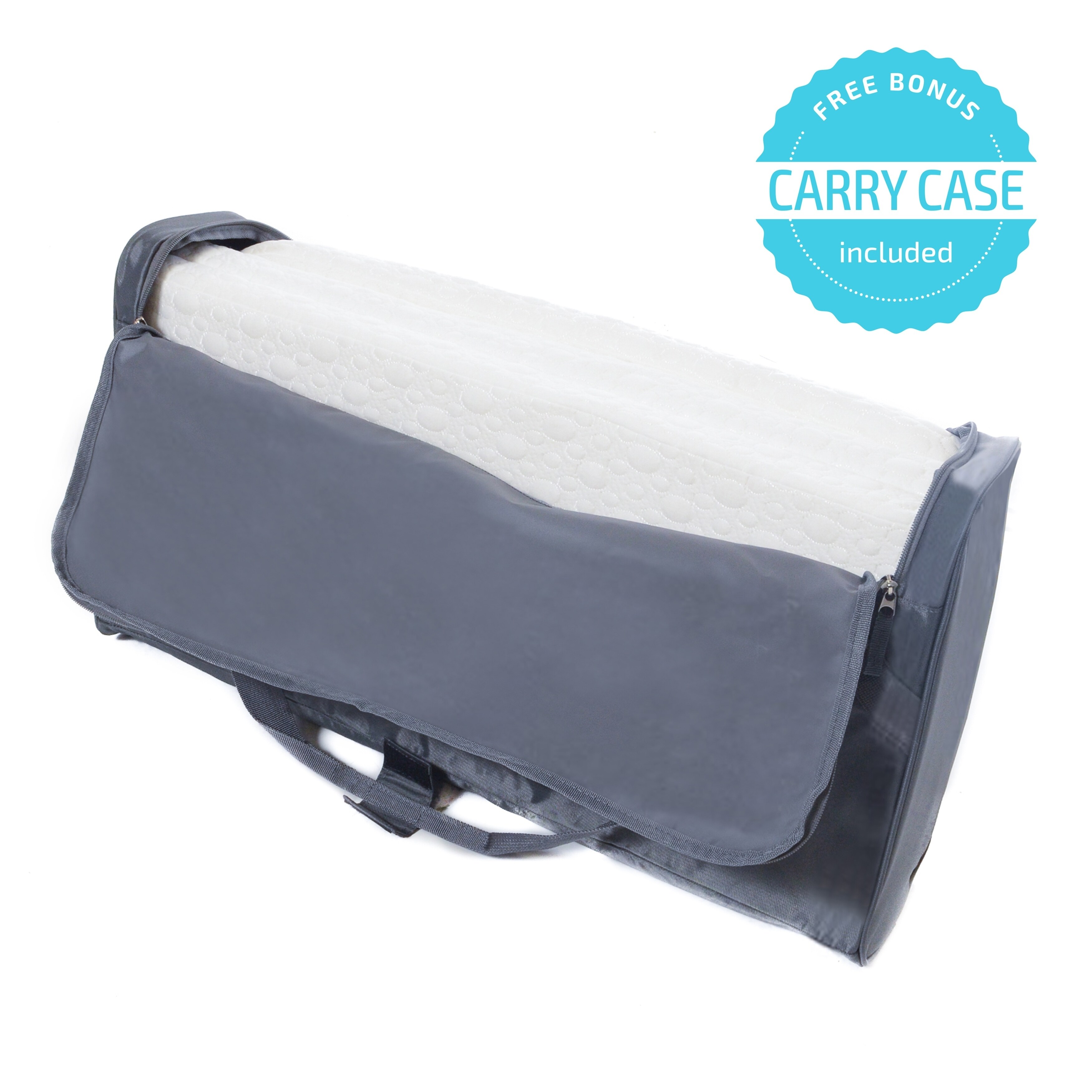 milliard tri folding mattress pack and play