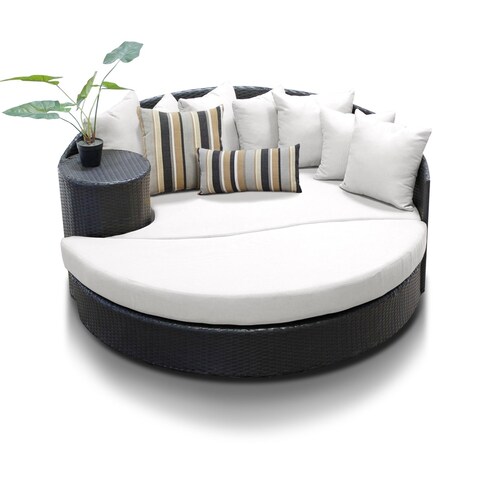 Newport Circular Sun Bed - Outdoor Wicker Patio Furniture