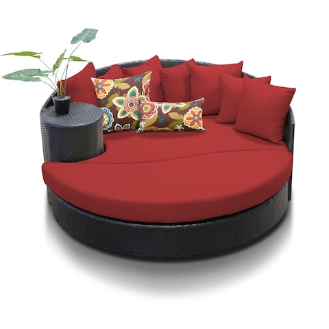 Newport Circular Sun Bed - Outdoor Wicker Patio Furniture