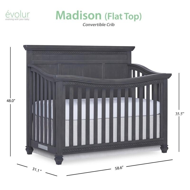 evolur madison weathered grey