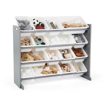 Humble Crew Supersized Toy Storage Organizer with 16 Storage Bins