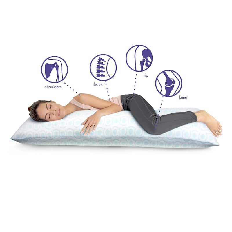 Loftworks Big and Soft Extra Long Memory Foam Body Pillow