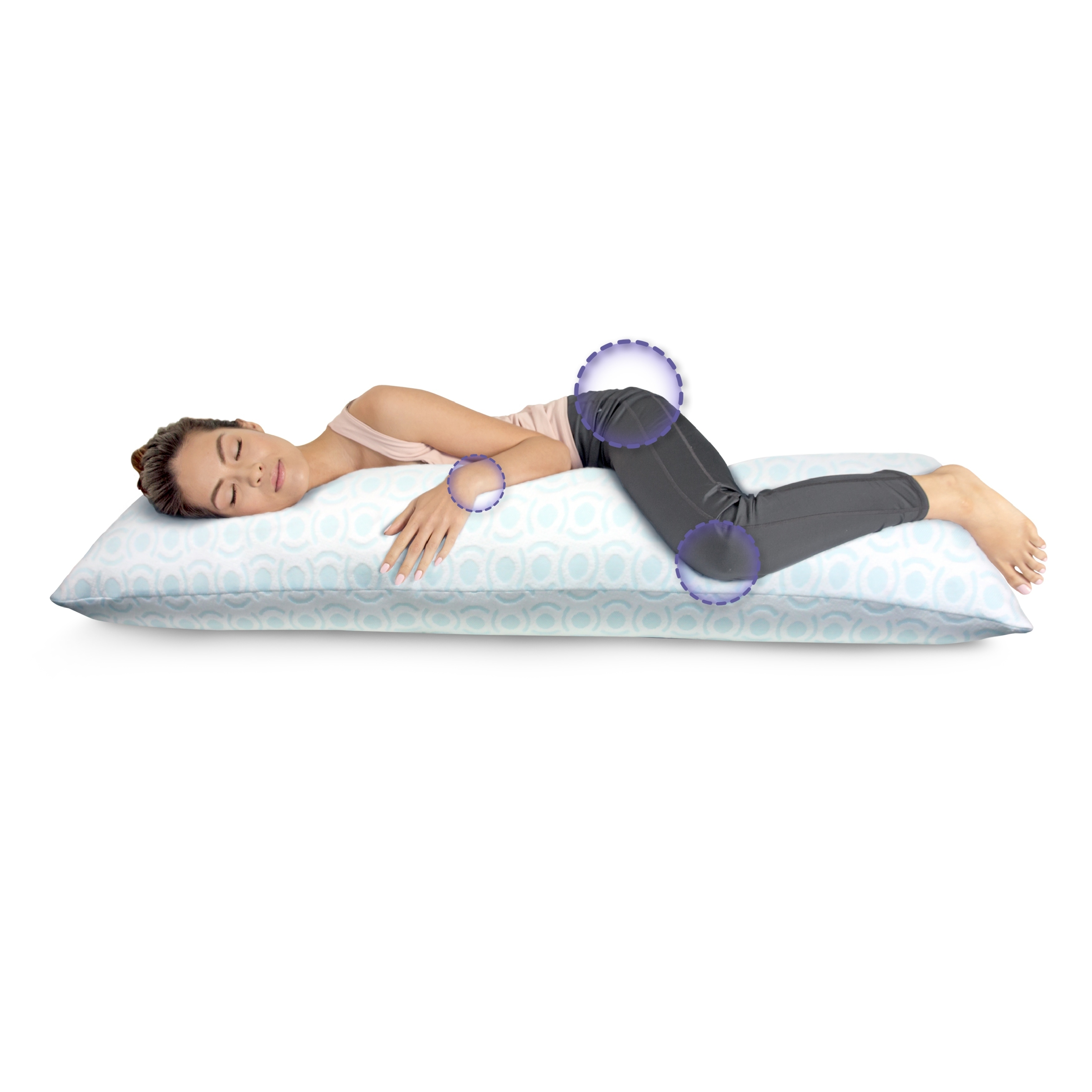 Sensorpedic cooling memory foam body clearance pillow