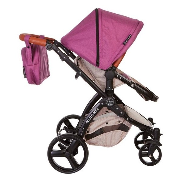 pink deluxe stroller system
