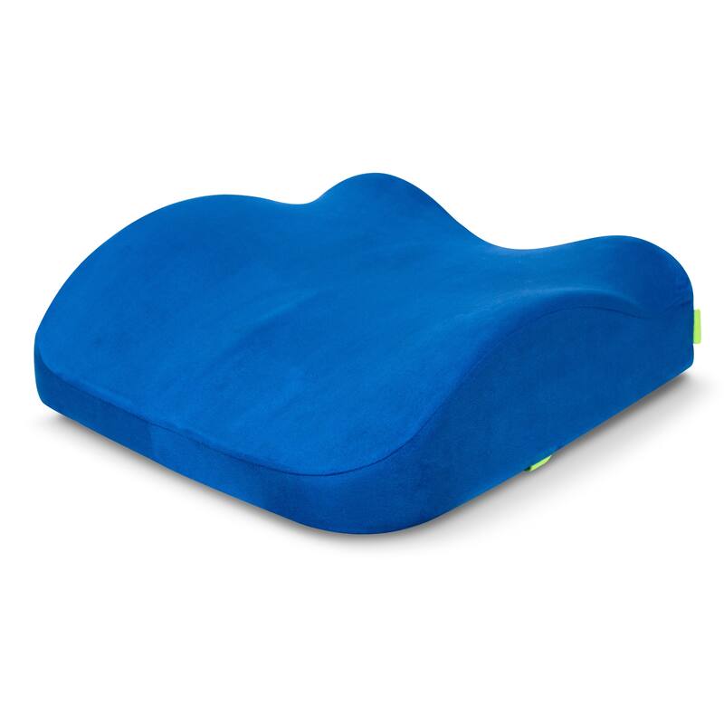 Sleep Yoga GO Memory Foam Oversized Seat Cushion with contour design, firm support to help improve posture