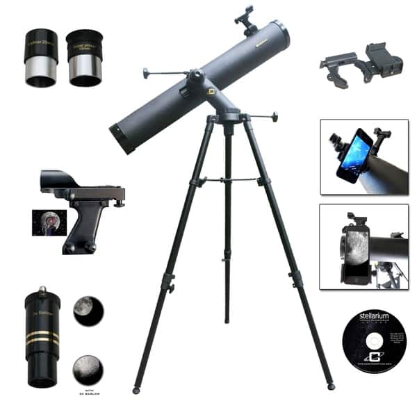 1000mm x 120mm REFLECTOR TELESCOPE SMARTPHONE ADAPTER Overstock