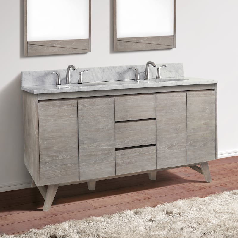 Avanity Coventry 60 in. Vanity Only in Natural or Gray Teak