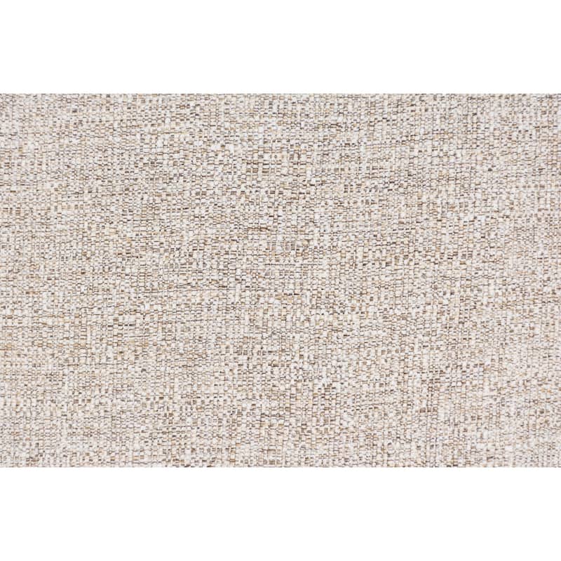 SOPHIA Nova Camel Upholstered Nail Trim Edging Round Ottoman