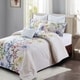 Style quarters-Dahlia Lane 7pc Comforter Set-cotton-Multi-Color Floral ...