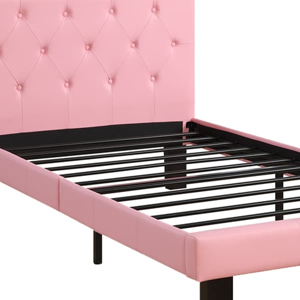 girls pink headboard