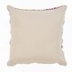 LR Home White Chevron Striped Multi Throw Pillow 18 inch - Thumbnail 2
