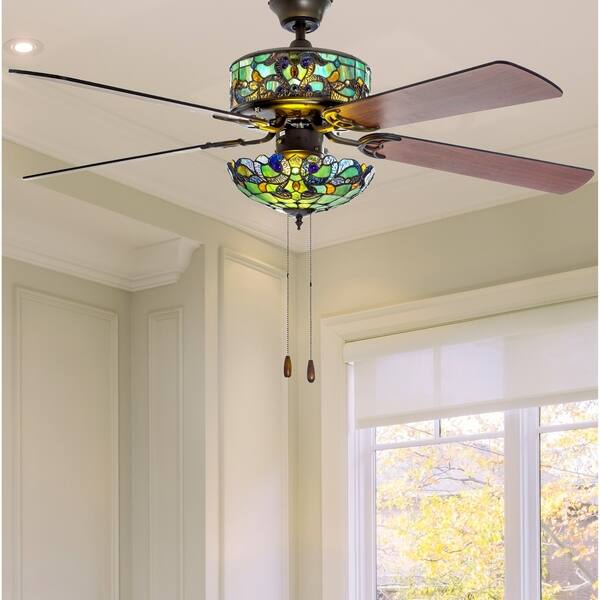 Shop 52 W Tiffany Style Stained Glass Magna Carta Ceiling