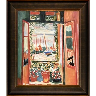 La Pastiche Henri Matisse 'Open Window Collioure' Hand Painted Oil ...