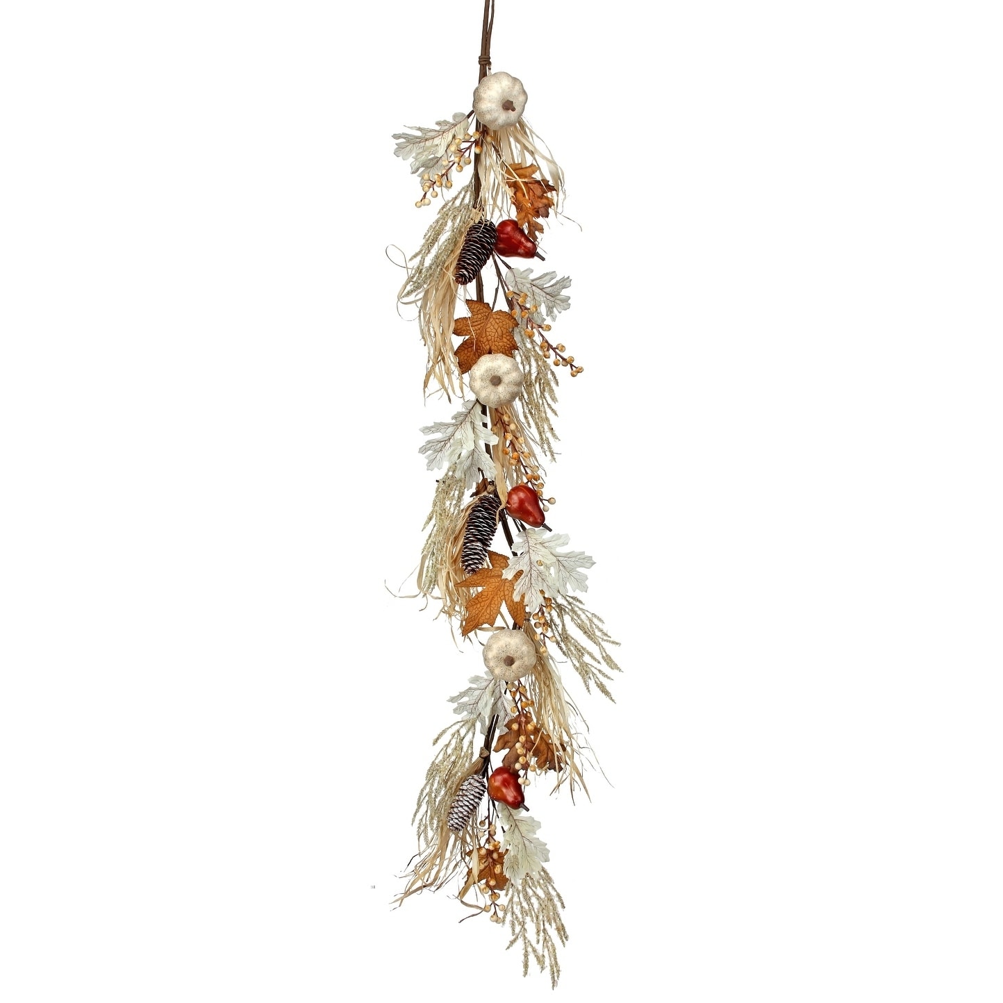 raffia christmas garland