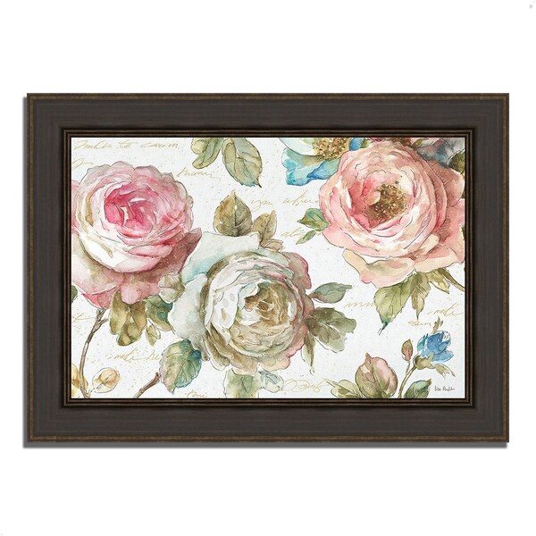 Poeme D Amour Ii By Lisa Audit Framed Painting Print Ready Poeme D Amour Ii By Lisa Audit Framed Painting Print Ready To Hang Free Shipping Today 21850952