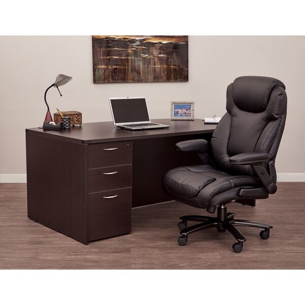 deluxe pu executive office chair