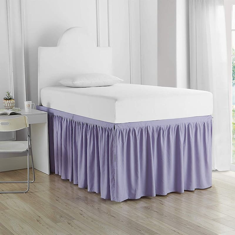 Twin XL 30-inch Drop 3 Panel Bed Skirt