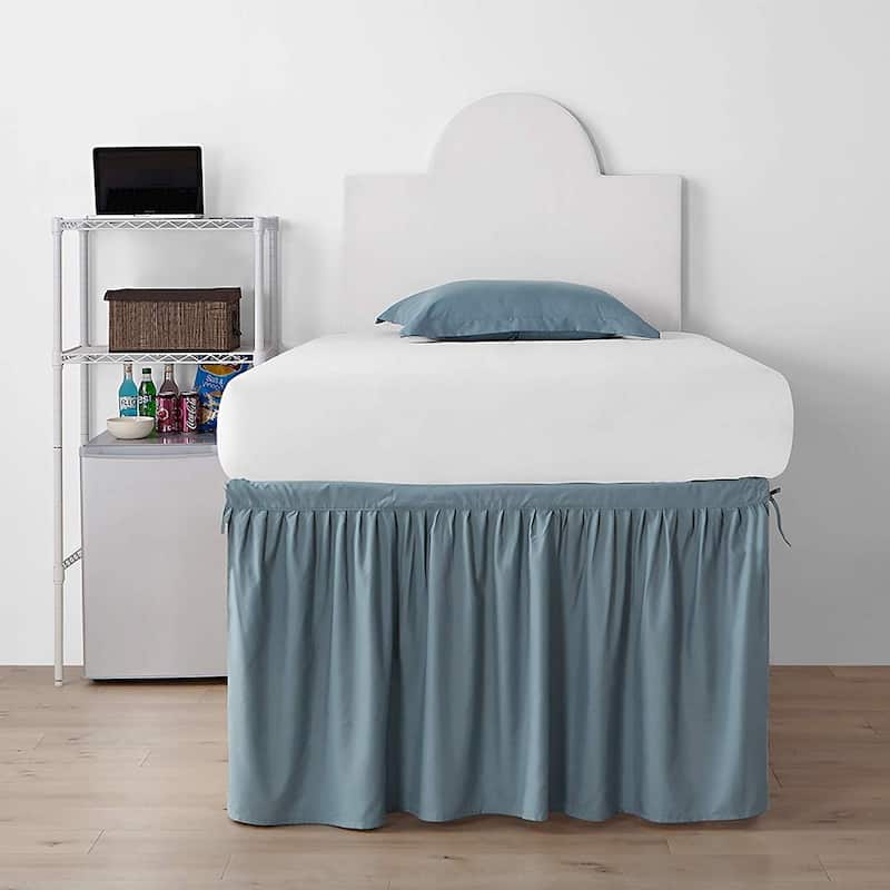 Twin XL 30-inch Drop 3 Panel Bed Skirt