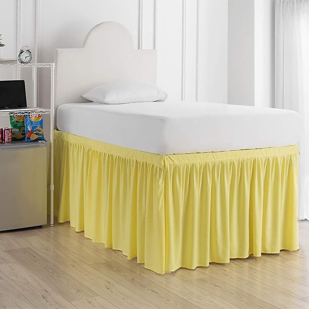 Twin XL 30-inch Drop 3 Panel Bed Skirt