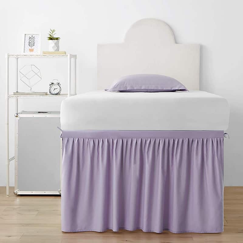 Twin XL 30-inch Drop 3 Panel Bed Skirt