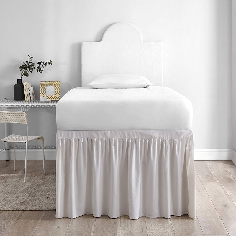 Twin XL 30-inch Drop 3 Panel Bed Skirt