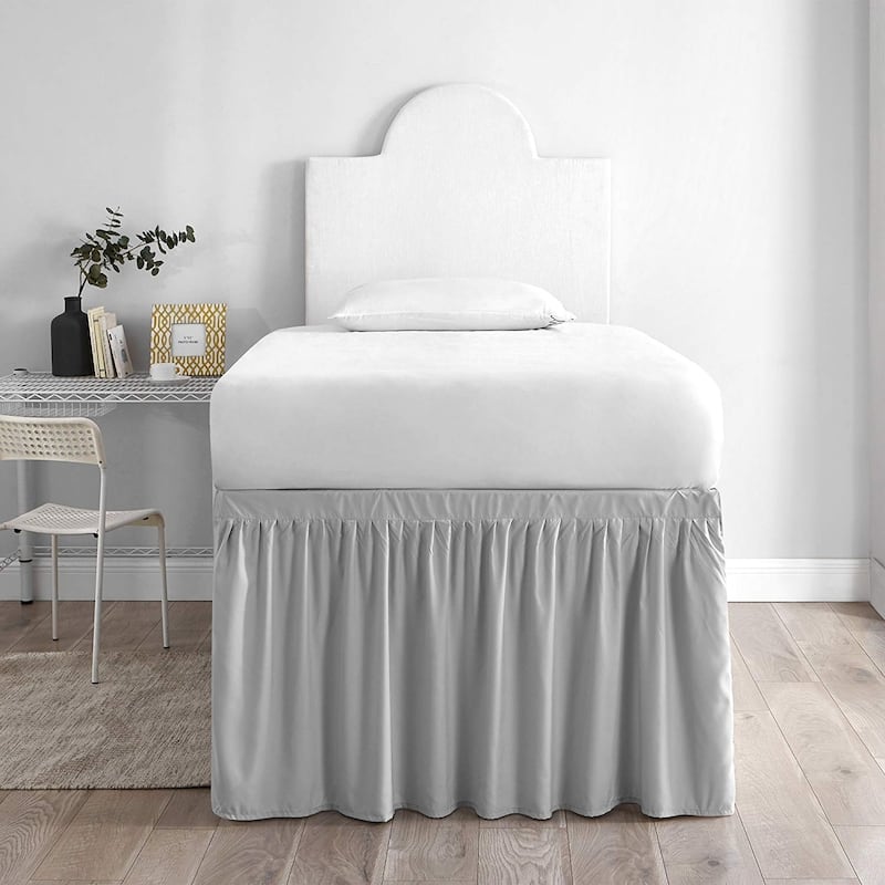 Twin XL 30-inch Drop 3 Panel Bed Skirt