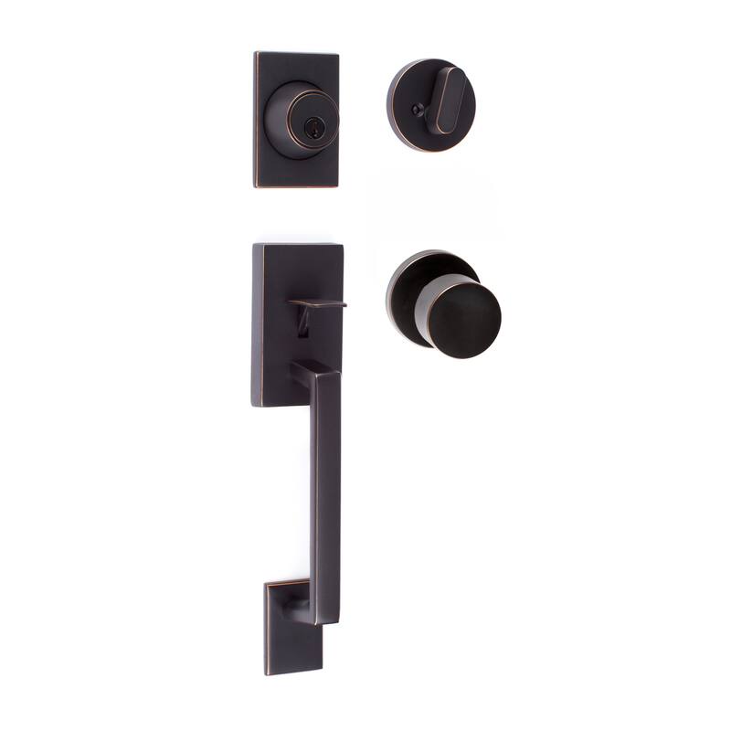 Koln Handleset - Vintage Bronze Finish