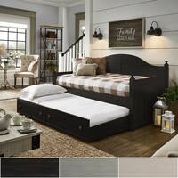 Addison Traditional Paneled Wood Daybed and Trundle by iNSPIRE Q Classic