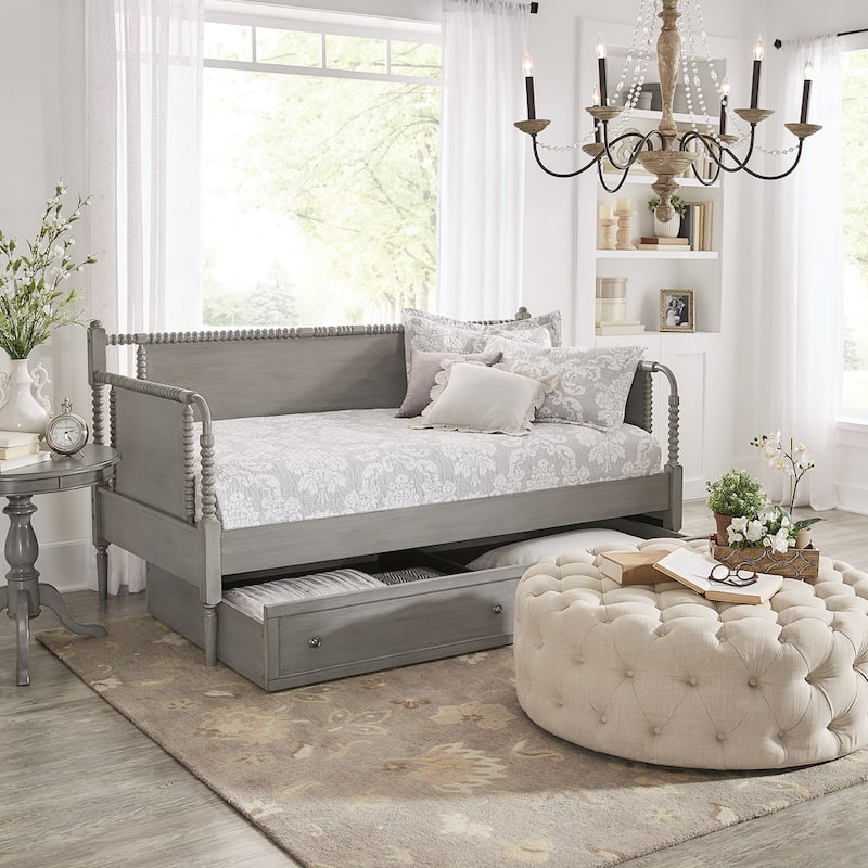 Dane Traditional Beaded Wood Daybed And Trundle By Inspire Q Classic