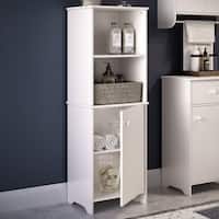 RiverRidge Medford Collection Tall Floor Cabinet - White