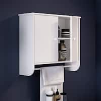 RiverRidge Medford Collection Two Door Wall Cabinet - White