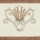 preview thumbnail 7 of 5, Authentic Hotel and Spa Turkish Cotton Shells Embroidered Latte Brown 3-piece Towel Set