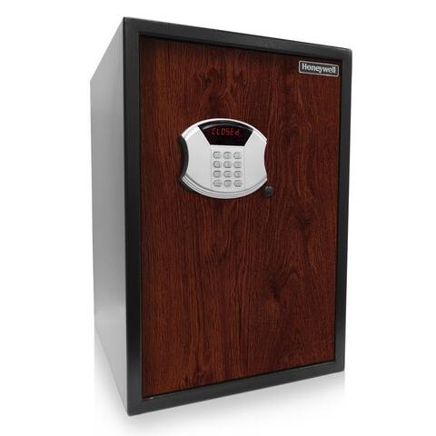 Honeywell Digital Safe w/Depository Slot and Faux Wood Door
