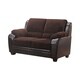preview thumbnail 3 of 6, Coaster Furniture Monika Brown 3-piece Upholstered Living Room Set
