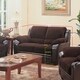 preview thumbnail 6 of 6, Coaster Furniture Monika Brown 3-piece Upholstered Living Room Set