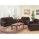 preview thumbnail 1 of 6, Coaster Furniture Monika Brown 3-piece Upholstered Living Room Set