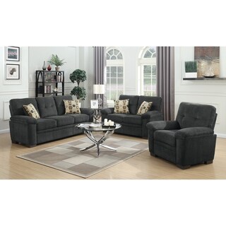 Coaster Furniture Fairbairn 2-piece Upholstered Tufted Living Room Set
