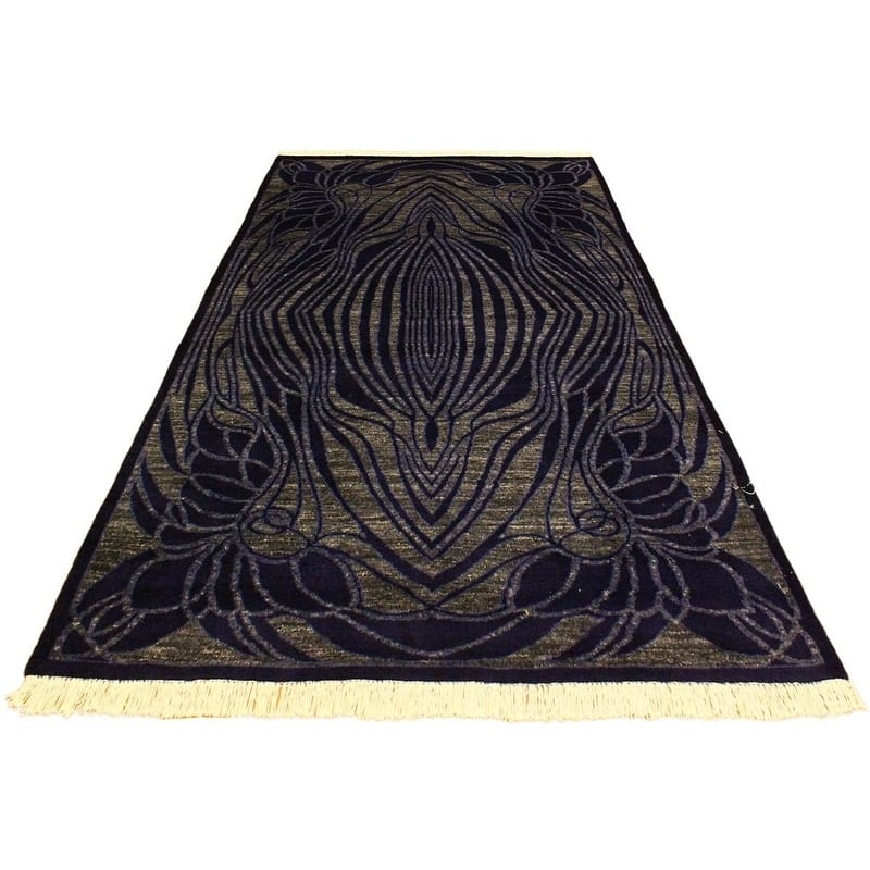 Kafkaz Peshawar Gene Rust/Rust Wool Rug (5'4 x 6'7) - 4 ft. x 6 ft. - 4 ft. x 6 ft.