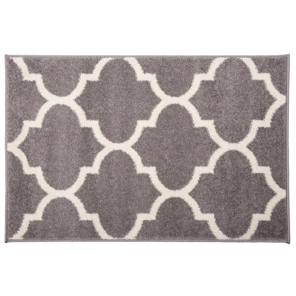 Modern Moroccan Trellis Rug Gray 2 X 3 Free Shipping On Orders Modern Moroccan Trellis Rug Gray