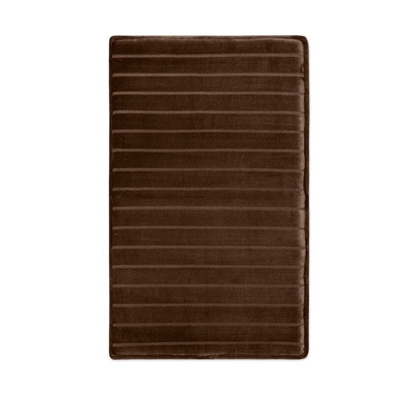 MICRODRY SoftLux Memory Foam Bath Rug, with Charcoal Infused Memory Foam  and GripTex Skid Resistant base 21 x 34 - On Sale - Bed Bath & Beyond -  21866982