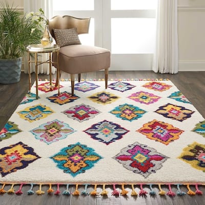 Nourison Moroccan Casbah Diamond Area Rug