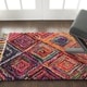 preview thumbnail 6 of 10, Nourison Moroccan Casbah Colorful Geometric Tassel Area Rug
