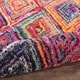 preview thumbnail 8 of 10, Nourison Moroccan Casbah Colorful Geometric Tassel Area Rug