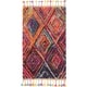 preview thumbnail 4 of 10, Nourison Moroccan Casbah Colorful Geometric Tassel Area Rug