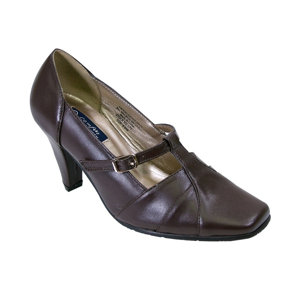 extra wide womens heels