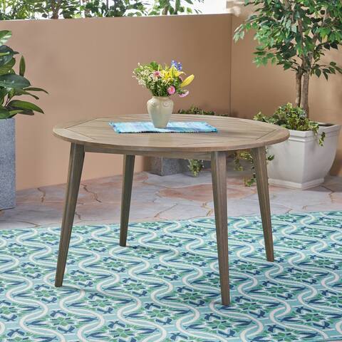 Stamford Outdoor Acacia Dining Table by Christopher Knight Home