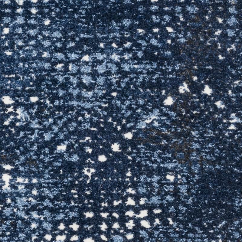 Alexander Home Cassidy Indigo Chevron Area Rug
