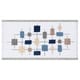 preview thumbnail 3 of 5, Authentic Hotel and Spa Turkish Cotton Squares Embroidered Light Grey 3-piece Towel Set
